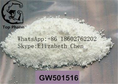 99,9% Czystość GW-501516 Cardarine CAS: 317318-70-0 Kulturystyka Biały luźny liofilizowany proszek.
