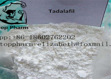 Cas 171596-29-5 Tadalafil w proszku Farmaceutyczne półprodukty w kulturystyce białej 99% czystości
